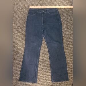 Nine West Dark Blue Straight Leg Jeans